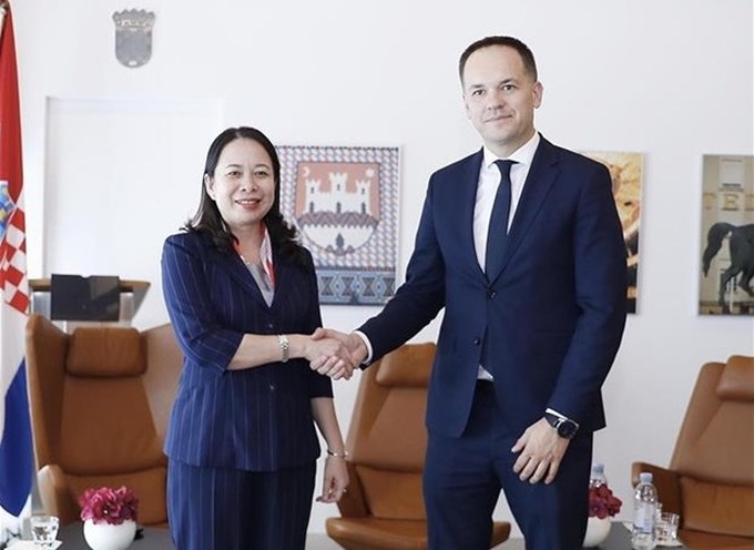 Vietnamese Vice President begins official visit to Croatia - 1