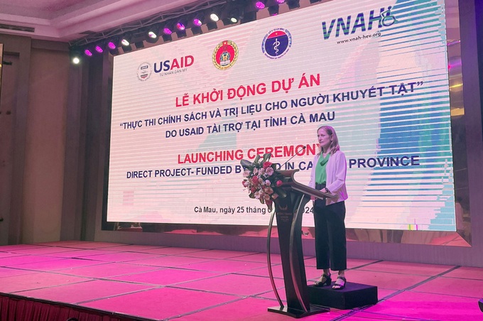 US and Vietnam launch programme supporting persons with disabilities - 1 US and Vietnam launch programme supporting persons with disabilities - 1