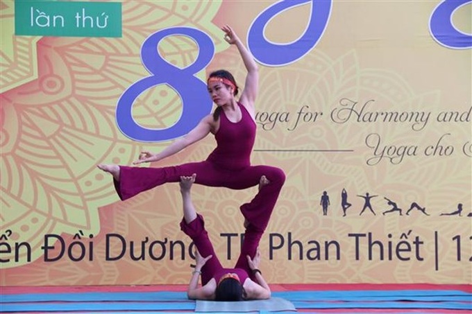 International Day of Yoga 2022 celebrated across Vietnam - 1 International Day of Yoga 2022 celebrated across Vietnam - 1