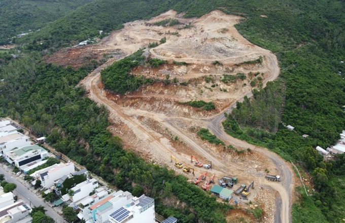 Construction suspended at controversial urban project in Nha Trang - 1