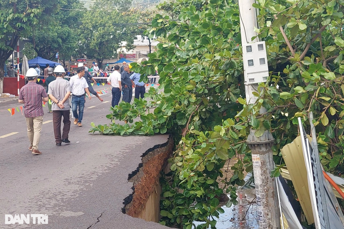 Quy Nhon faces subsidence and massive power outage - 2