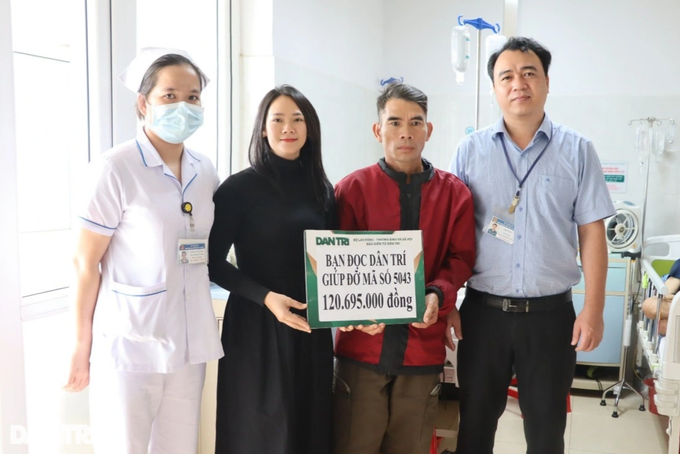 Dak Lak woman receives help to treat cancer - 1 Dak Lak woman receives help to treat cancer - 1