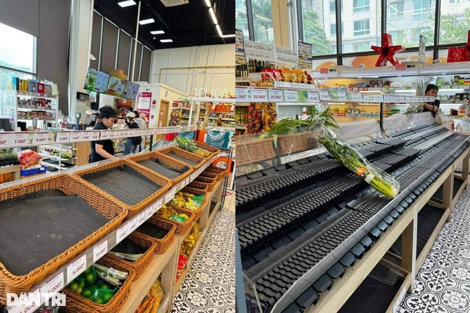 Hanoians stock up on necessities as Typhoon Yagi nears - 2 Hanoians stock up on necessities as Typhoon Yagi nears - 2