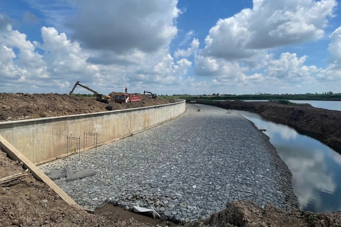 Mekong Delta’s largest freshwater reservoir to be operated next year - 1