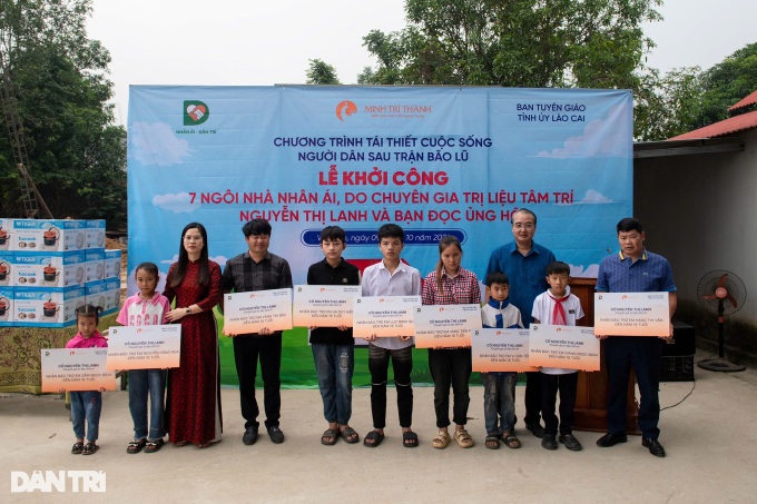 Dantri builds new houses for Lao Cai flood victims - 4