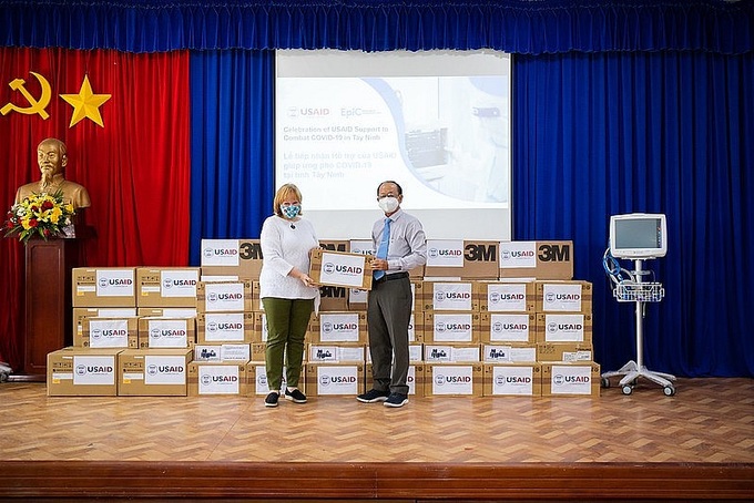 USAID supports COVID-19 fight in Tay Ninh - 1
