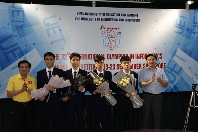 Vietnam wins gold medal at International Olympiad in Informatics - 1 Vietnam wins gold medal at International Olympiad in Informatics - 1