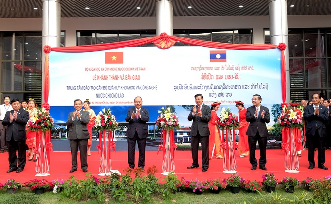 Vietnam-funded training center inaugurated in Laos - 1