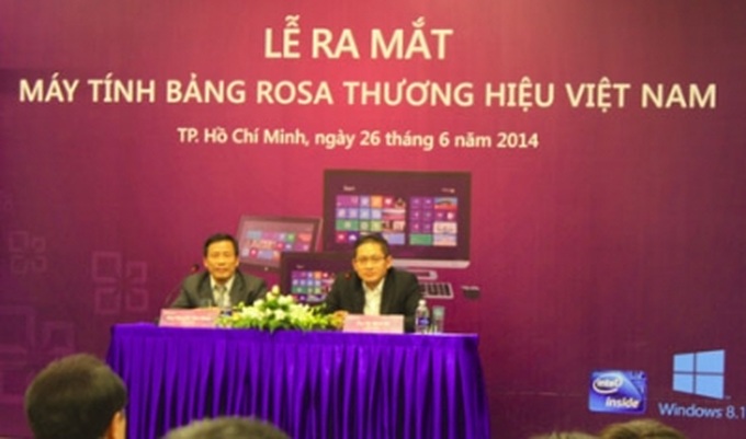 First Vietnamese brand tablet hits the market - 1