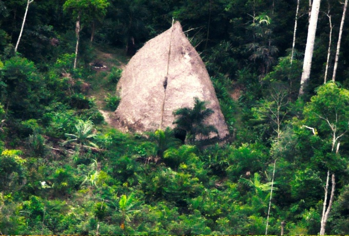 Isolated tribe members in Brazil spotted in drone footage - 1 Isolated tribe members in Brazil spotted in drone footage - 1