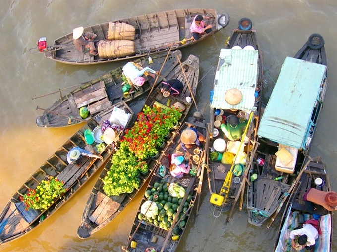 South-western floating markets during Tet - 2