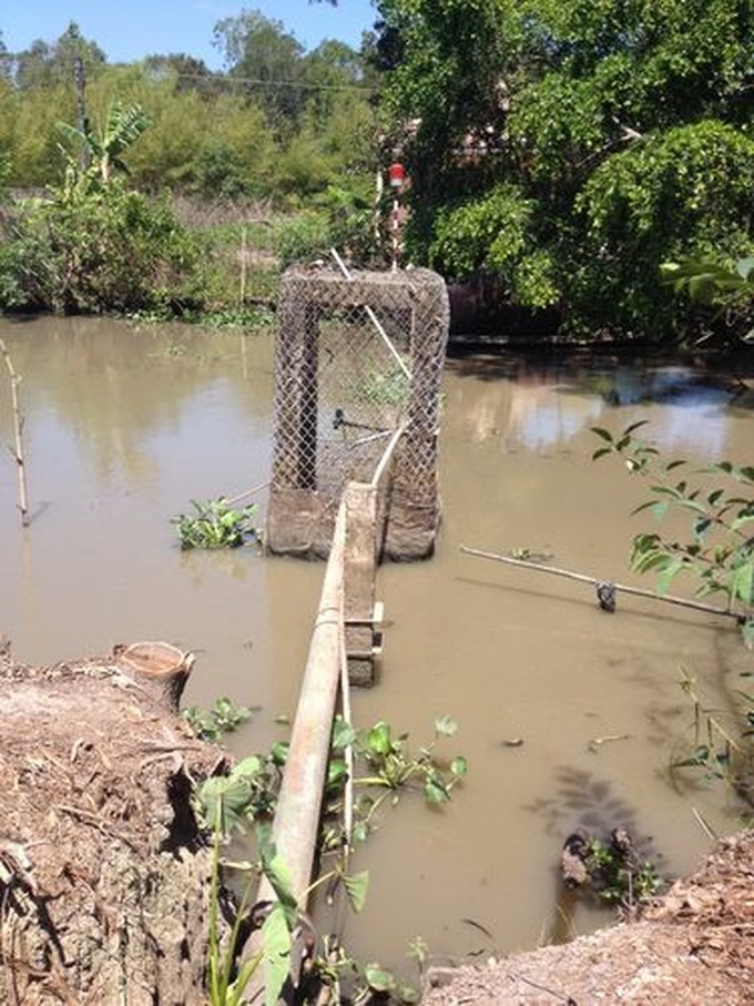 Fish farms blamed for polluted canal - 1