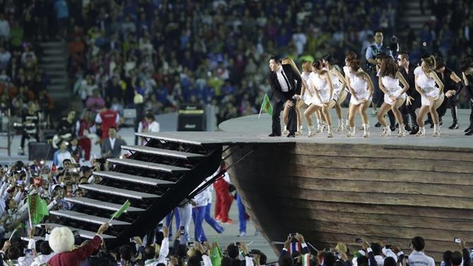Asian Games opening ceremony closes Gangnam Style - 1