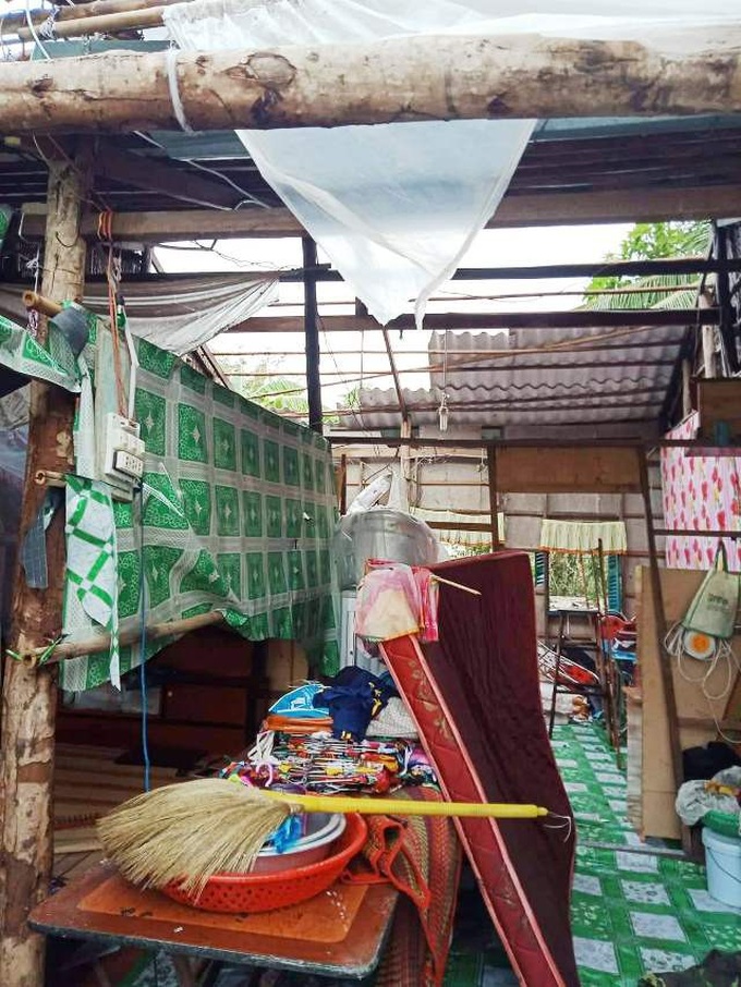 Storm Pabuk damages hundreds of houses in Bac Lieu - 2