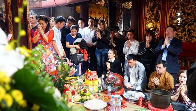 Tran Temple Festival under CCTV - 2