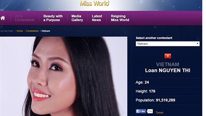 Vietnam contender for Miss World announced - 1