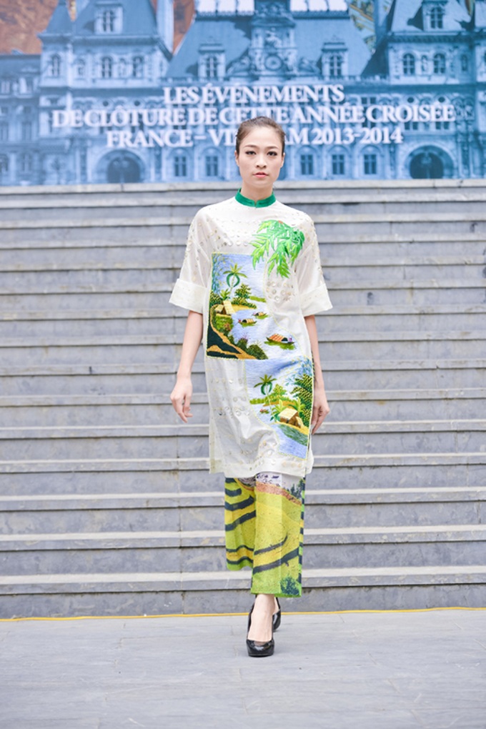Vietnamese Ao Dai to be shown in France - 14