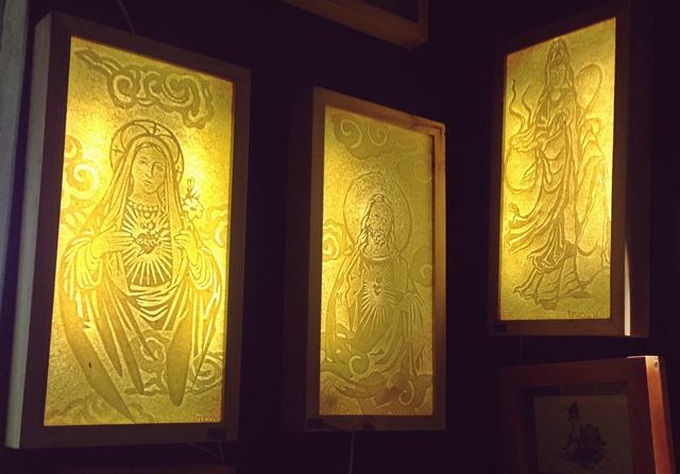 Hue artist creates special works from bamboo paper - 4