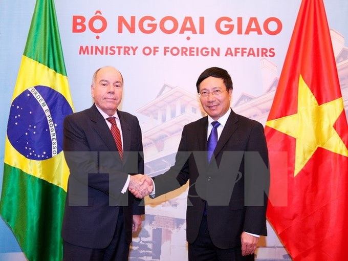 Vietnam, Brazil enhance comprehensive cooperation - 1 Vietnam, Brazil enhance comprehensive cooperation - 1