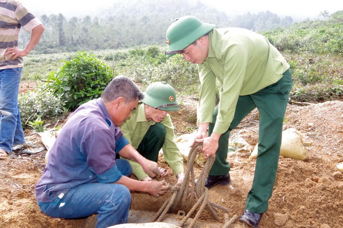 250-kilo bomb unearthed in Ha Tinh Province - 2