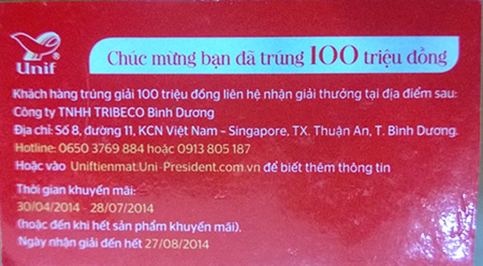 Company stands behind decision not to pay prize-winner - 2