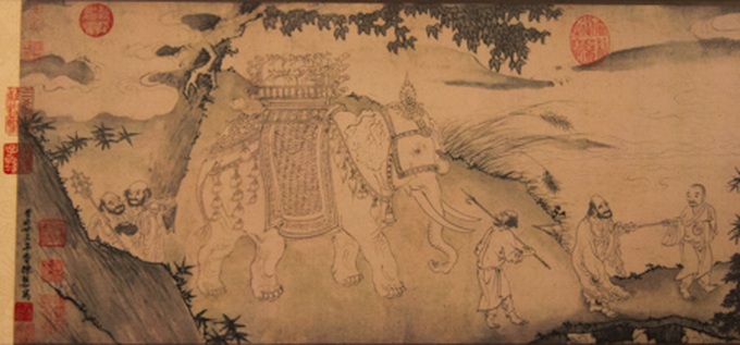 Restored painting of King Tran Nhan Tong sold for USD1.8 million - 4