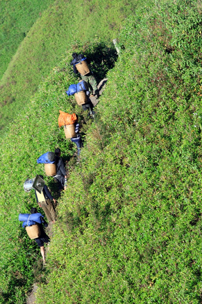 “Athletes” on the roof of Indochina - 2