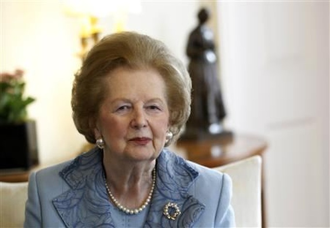 Britain's "Iron Lady" Margaret Thatcher dies - 1