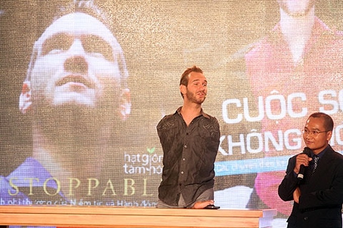 Nick Vujicic inspires Vietnam’s audiences - 1