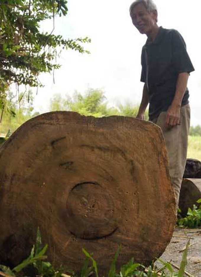 People search for lumber after floods - 2