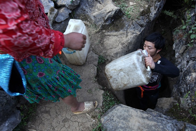 Residents of Dong Van Plateau face serious water shortage - 5 Residents of Dong Van Plateau face serious water shortage - 5