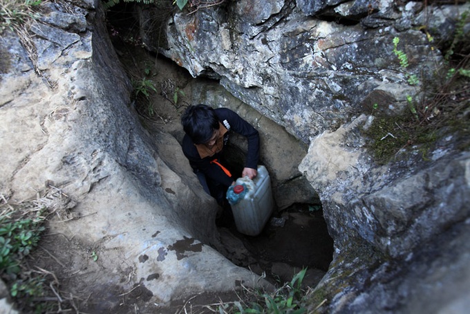 Residents of Dong Van Plateau face serious water shortage - 4 Residents of Dong Van Plateau face serious water shortage - 4