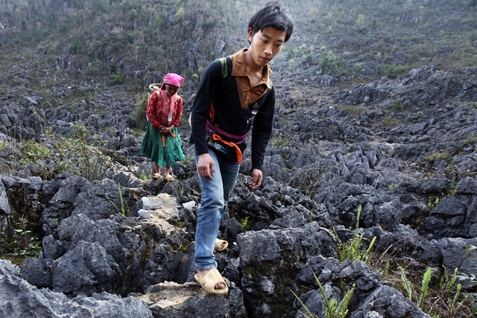 Residents of Dong Van Plateau face serious water shortage - 3 Residents of Dong Van Plateau face serious water shortage - 3