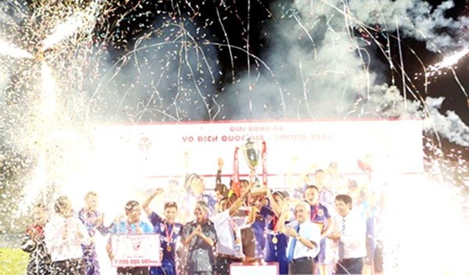 Binh Duong take V.League Championship - 1 Binh Duong take V.League Championship - 1