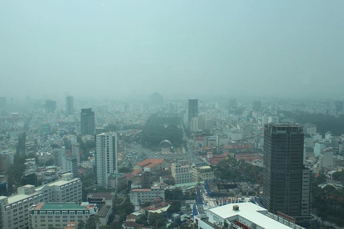 Haze covering HCM City blamed on traffic - 2