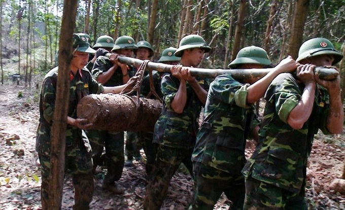 225kg bomb discovered in Quang Ninh - 1