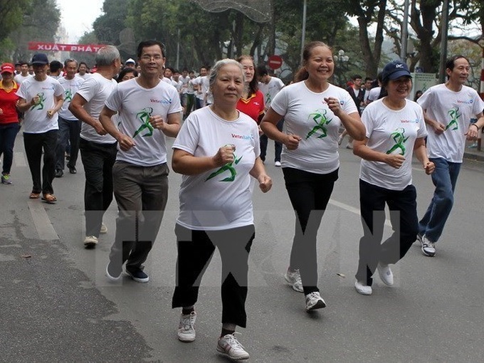 Vietnamese people called to run for health - 1 Vietnamese people called to run for health - 1