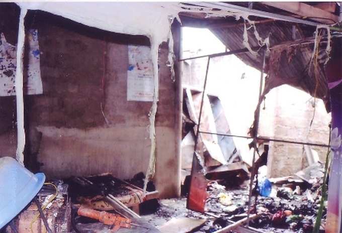 Burn victims seek help from community - 1