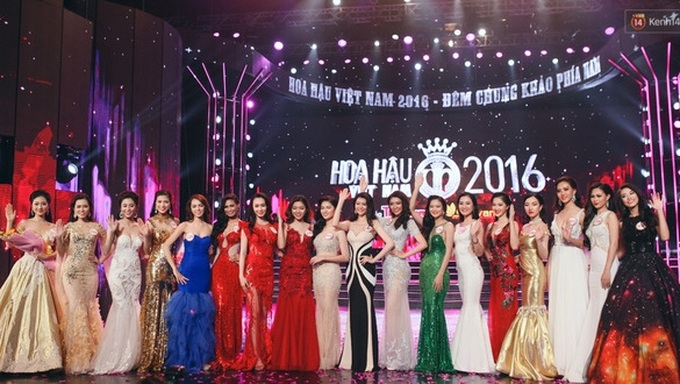 Contestants enter final round of Miss Vietnam 2016 - 1