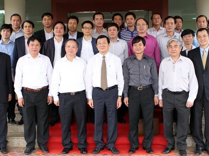 President inspects Vietnam-Japan University progress - 1 President inspects Vietnam-Japan University progress - 1