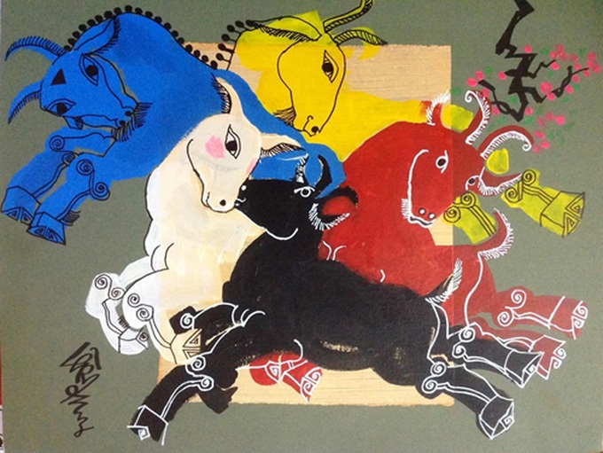 Artists seek inspiration from the goat for Lunar New Year - 4 Artists seek inspiration from the goat for Lunar New Year - 4