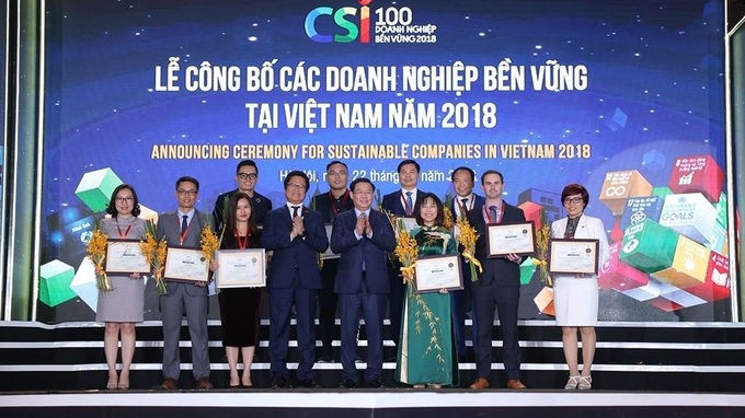 Top 100 sustainable companies in Vietnam honoured - 1