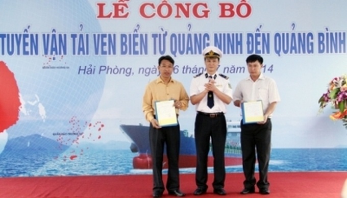 Quang Ninh to Quang Binh: Coastal shipping route opened - 1