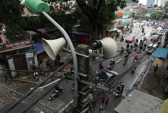 Hanoians support removal of public loudspeakers - 1 Hanoians support removal of public loudspeakers - 1