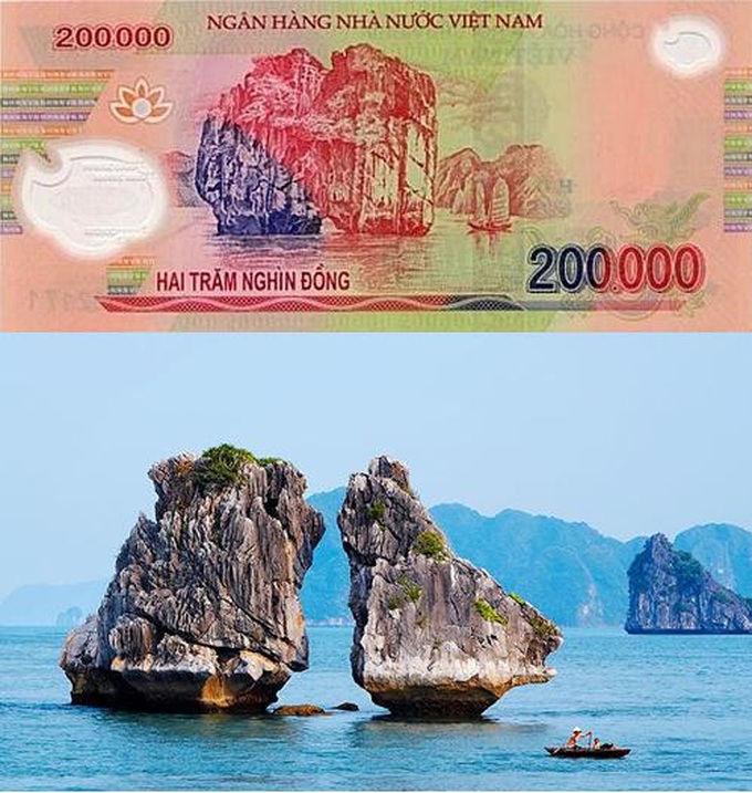 Famous geographic sites featured in Vietnamese currency - 4