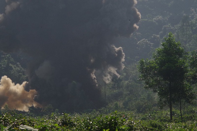 250-kilo bomb unearthed in Ha Tinh Province - 4