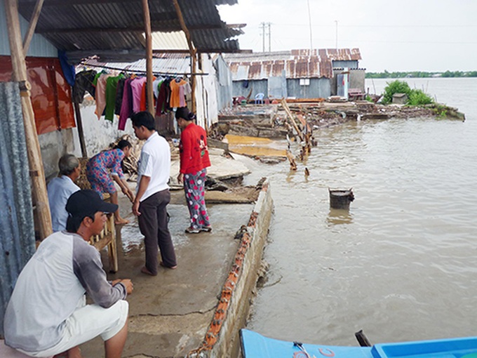 Ca Mau sees land depression due to underground water exploitation - 1 Ca Mau sees land depression due to underground water exploitation - 1