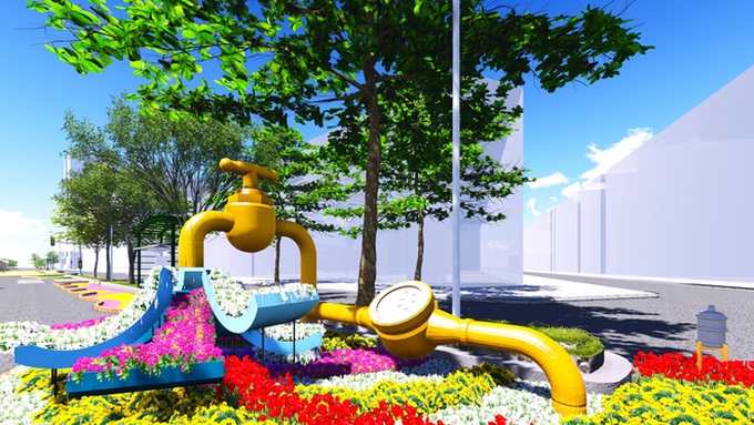 Flower street to brighten Ho Chi Minh City - 6