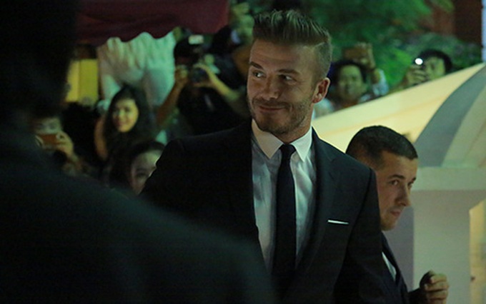 David Beckham stirs up Hanoian fans fever - 5 David Beckham stirs up Hanoian fans fever - 5