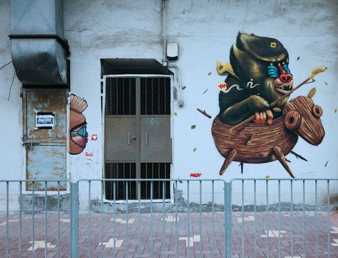 Street art makes a splash in Hong Kong - 3